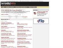 Tablet Screenshot of interbizweb.com